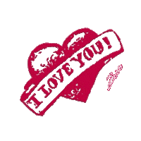 In Love Heart Sticker by Vegas2La Magazine