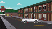 car hotel GIF by South Park 