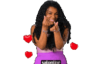 Heart Love Sticker by Salon Line