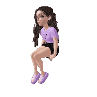 Pensando Sweet Girl Sticker by Bel Diniz