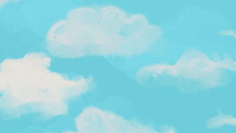 dillannov giphybackdropmaker cloudy blue sky GIF