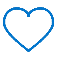 Blue Heart Sticker by Dell Technologies