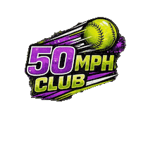 50Mphclub Sticker by Three60 Softball