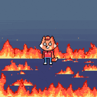 Its Fine Pixel GIF by Fox Fam