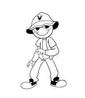 VIVACECOLLECTIF dance skate hip hop skateboard Sticker