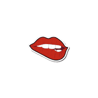 Sexy Red Lips Sticker by Dream Wild Studio