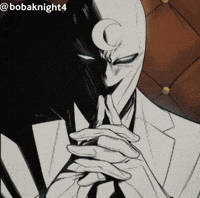 Pondering Moon Knight GIF