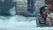 peroninastroazzurro party friends beer snow GIF