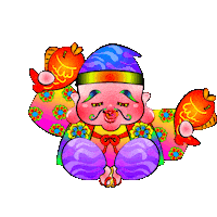 神様 Sticker by NAPOYAN