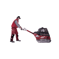 Working Sticker by Hansfuchs
