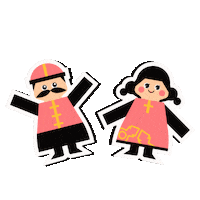 jxboard cny chinese new year jakarta jxb Sticker