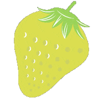 Illustration Strawberry Sticker by copochan
