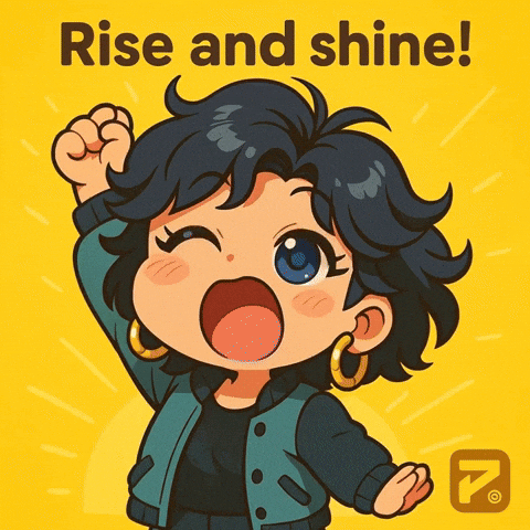 Good Morning Gm GIF by Persona