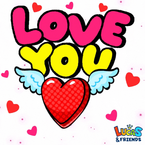 Loving I Love You GIF by Lucas and Friends by RV AppStudios