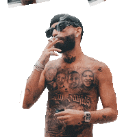 Sr Santos Sticker by Arcangel