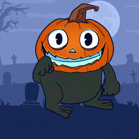Jack O Lantern Halloween GIF by Croakey