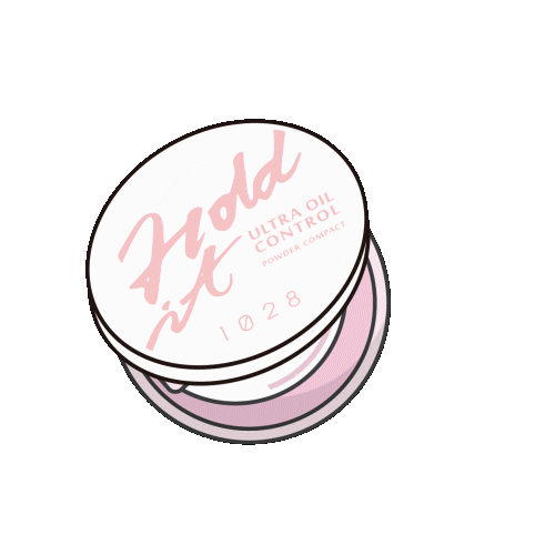 Make Up Powder Sticker by asiaskin