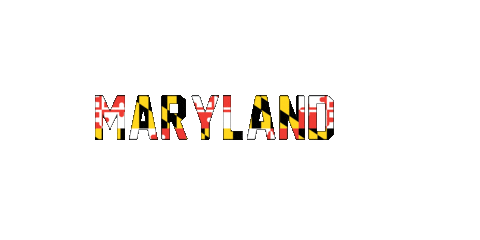 Maryland Day Flag Sticker by Route One Apparel