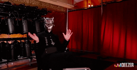 ghost mask GIF by Deezer