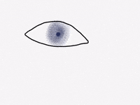 Sad Eyes GIF by Barbara Pozzi