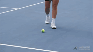 women's tennis wave GIF by GreenWave