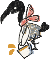 Perth Ibis Sticker by PCAF