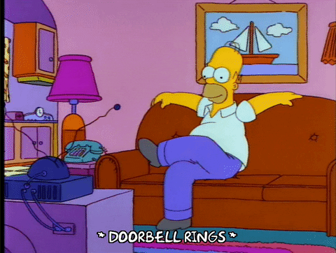 happy homer simpson GIF