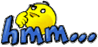 hmmm STICKER