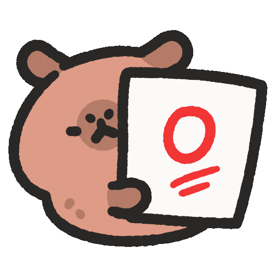 Capybara Sticker by sansanplanet