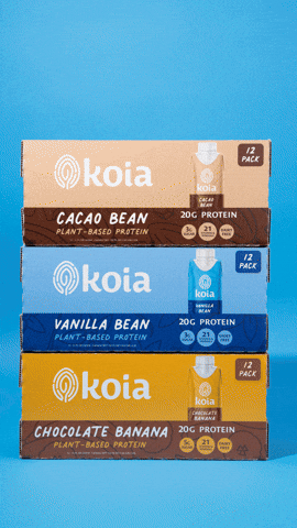 Proteinshake Plantprotein GIF by Koia