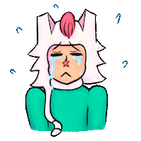 Sad Cat Sticker