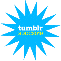 tumblr at sdcc Sticker by Tumblr