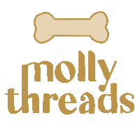 mollythreads dog dogs pup love dogs Sticker