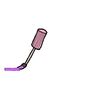 Beauty Brush Sticker by nagelstudioharderwijk