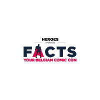 FactsConvention facts heroes comic con facts convention Sticker
