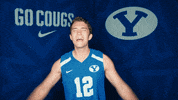 Lets Go Sport GIF by BYU Cougars