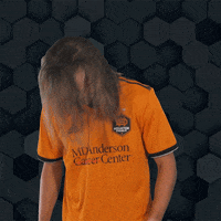 Rock And Roll Hair Flip GIF by Houston Dynamo FC