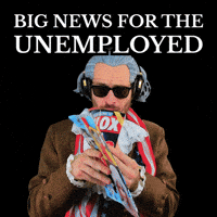 Breaking News Unemployment GIF