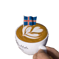 Coffee Time Iceland Sticker by Dritan Alsela Coffee