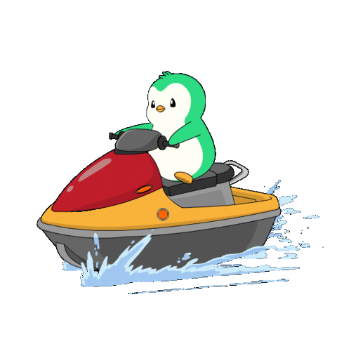 Fun Penguin Sticker by Abster