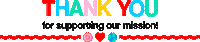 Non Profit Thank You Sticker by PickingMeFdn