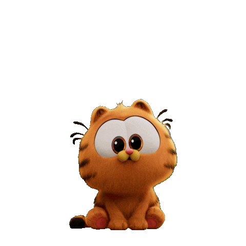 Hungry Garfield Sticker by Domino's Pizza Türkiye