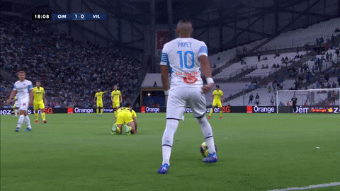 Passe Dimitri Payet GIF by Olympique de Marseille
