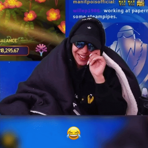 Mr_Gamble reaction laugh ok laughing GIF