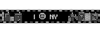 New York Pixel Sticker