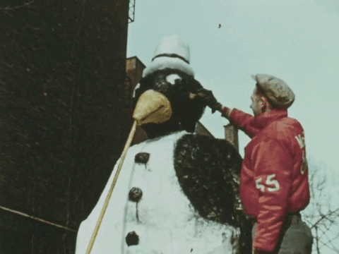 snowman GIF by McGill University