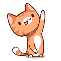 minogames cat kawaii cats joy Sticker