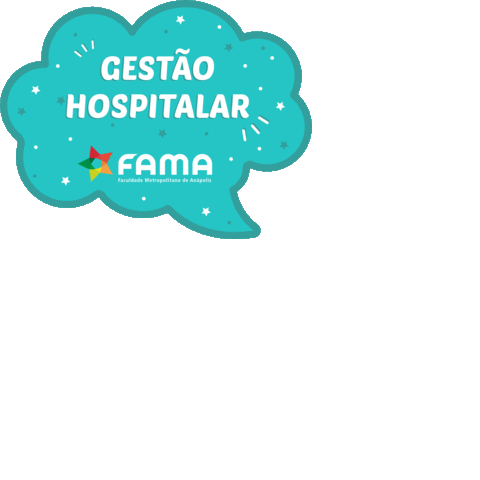 Sticker by Faculdade Fama