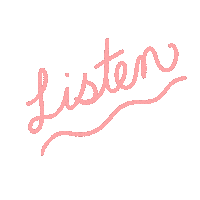 ruthieki listen ruthiegifs Sticker
