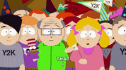 confused crowd GIF by South Park 